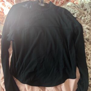 Forever 21 Black Crewneck Top